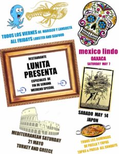 FINES DE SEMANA TEMATICOS